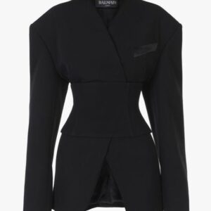 Home professional pinstripe blazer